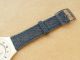 Swatch Skin Time Slice Sfw100 Lederarmband Mit Jeans Neue Batterie Armbanduhren Bild 5