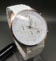 Emporio Armani Chronograph Ar5919 Unisex - Uhr Weiß/rosegold Armbanduhren Bild 4