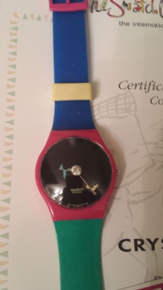 Swatch Crystal Surprise 1994 - Damen Uhr - - Bild
