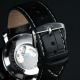 Elegante Herrenuhr Automatik Uhr Leder Vollkalender A540 Armbanduhren Bild 3