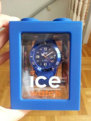 Ice Watch Uhr Blau Ungetragen Originalverpackt Bild