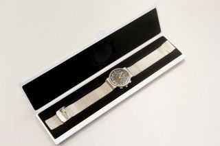 Armbanduhr/ Chronograph Braun Aw70,  3 806,  Mit Metallarmband Bild