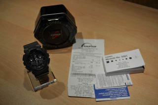 Xl Herrenuhr - Casio G - Shock Ga - 100cf - 8aer - Grau/resin - Neuwertig Mit Rechnung Bild