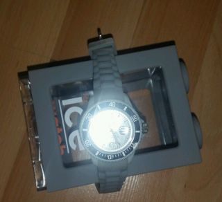 Damen Ice Watch Uhr Si.  Sr.  S.  S.  09 Grau Silikon Small Bild