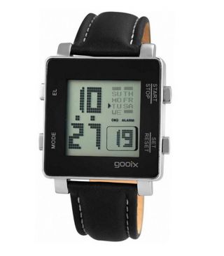 Gooix Herrenuhr Digital Design Uhr Chronograph Alarm Miyota (citizen) Uhrwerk Bild