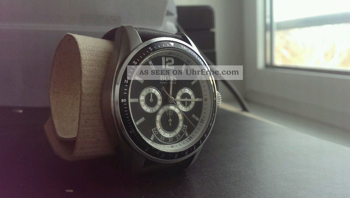 Hugo Boss Uhr Lederarmband Armbanduhren Bild