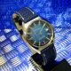 Echte 70èr Vintage Nos Kienzle KÖnigsblau Edelstahl Handaufzug 35,  2 Mm Herrenuhr Armbanduhren Bild 2