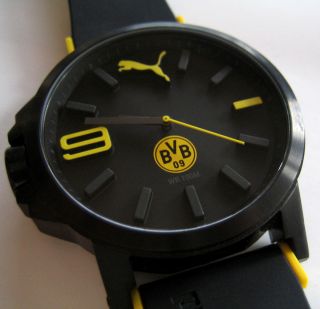 Neue Bvb Dortmund Uhr Von Puma Schwarz Gelb Bild