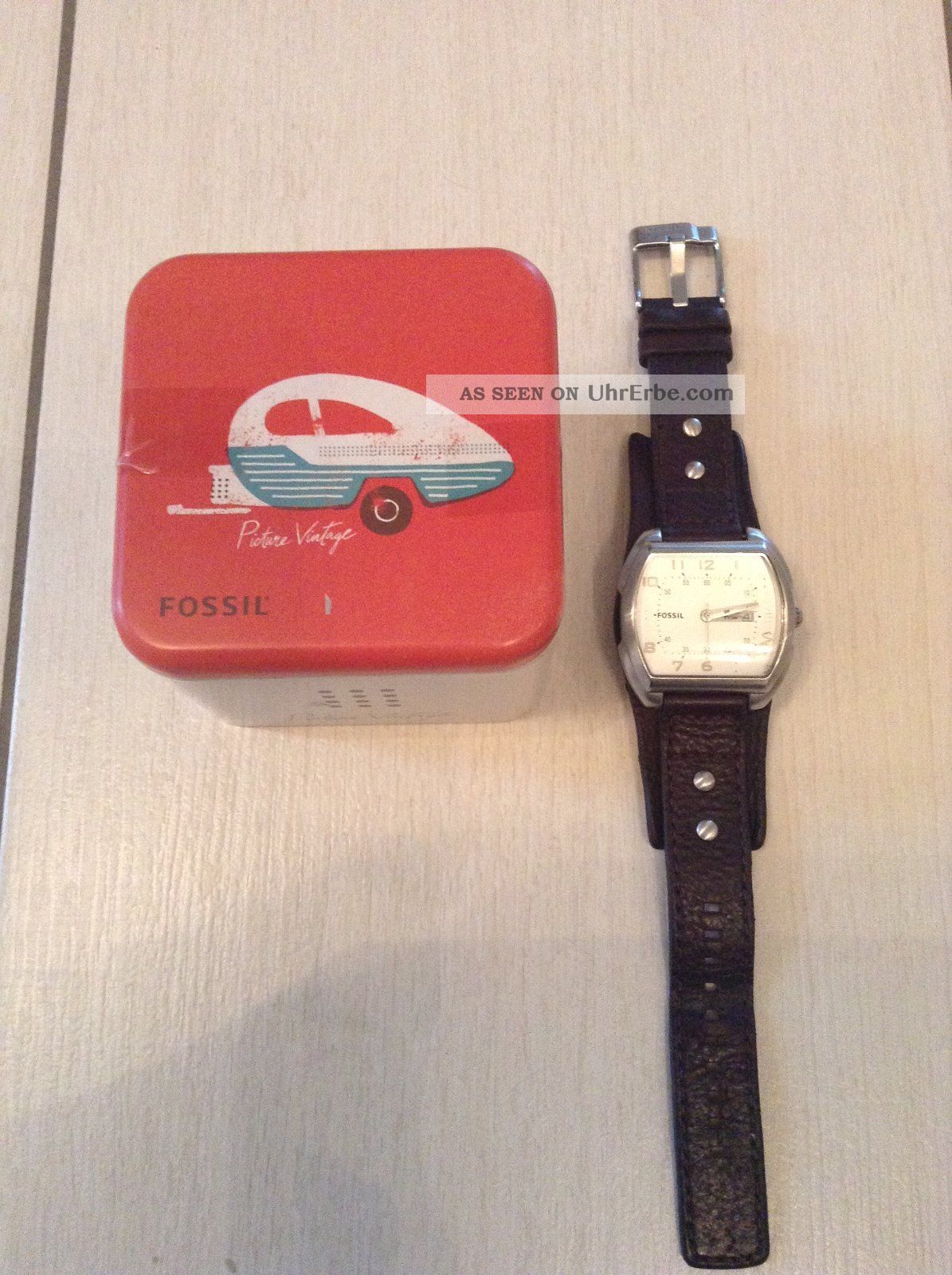 Fossil Jr - 1068 Herren Armbanduhr Braun