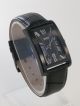 Hugo Boss Herrenuhr / Herren Uhr Leder Datum Schwarz Silber 1512709 Armbanduhren Bild 1