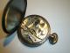 Antike Taschenuhr Mit Stahlgehäuse Armbanduhren Bild 3