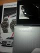 Audi Quattro Uhr - Big Date - Armanduhr - Chronograph - Stoppuhr Armbanduhren Bild 3