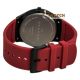 Herren Armbanduhr Skagen Balder Aktiv Schwarz Rotes Silikonband Titanium Skw6073 Armbanduhren Bild 2