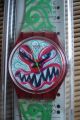 Swatch Uhr Monster (gr 121) Von Kenny Scharf Sammlerstück - Ungetragen Armbanduhren Bild 1