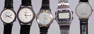 5 Armbanduhren Cathay Waz Rives KÜpersbusch Casio Bild