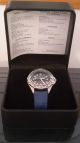 Top Breitling Colt Herrenuhr Stahl /leder Referenz A57035 Blau Armbanduhren Bild 1