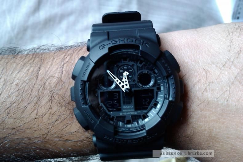 Casio G Shock Herren Armbanduhr Ga 100 uhrerbe.com
