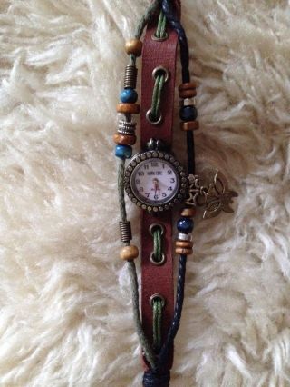 Hippie Chic Damen Uhr Armbanduhr Bild