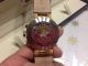 Elegante Herrenuhr / Armband Uhr Edelstahlgehäuse Goldfarbenes Ziffernblatt Armbanduhren Bild 3