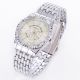 Fashion Lady Frauen Luxusgold Bling Quartz Klassische Kristall Datum Armbanduhr Armbanduhren Bild 2