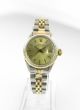 Rolex Date Oyster Perpetual Edelstahl/gold - Damenmodell Armbanduhren Bild 1