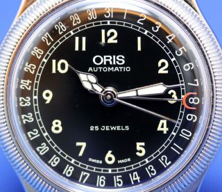 Oris Big Crown Pointer Date Automatik Armbanduhr Uhr Kal.  634 / 25 Jewels Bild