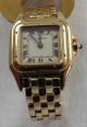 Cartier Panthere 750er Gelb Gold Quarz Uhr Armbanduhr Armbanduhren Bild 1