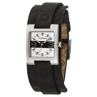 Fossil Fuel Trend Echt Leder Armbanduhr FÜr Damen Frauen Jr9514 Schwarz Quarz Bild