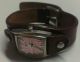 Fossil Uhr,  Braun/rosa Armbanduhren Bild 2