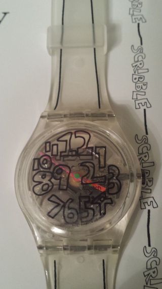 Swatch Scribble 1993 - Uhr - – Bild