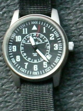 Schöne Wingmaster Pilot Armbanduhr,  Fliegerdesign,  Hau,  Herrenarmbanduhr,  Herrenuhr Bild