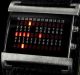 Digitale Matrix 2000 Led Rot Armbanduhr Leder Xxl Herrenuhr Armbanduhren Bild 2