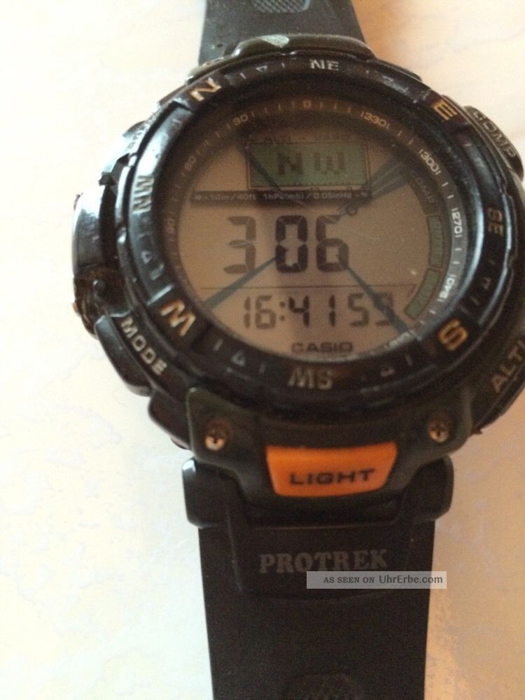 casio thermo compass watch
