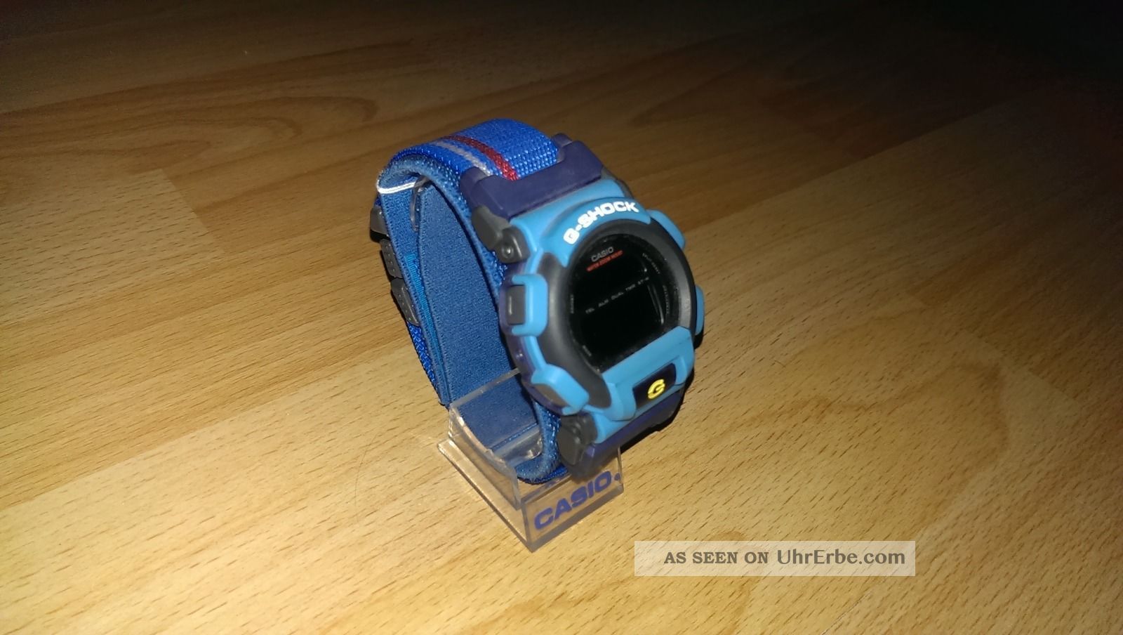 Casio G - Shock Dw003 Tough Label,  Herrenuhr,  Blau - Schwarz Armbanduhren Bild
