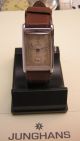 Hau,  Junghans,  Rechteckig,  Kaliber 98,  50er Jahre,  Handaufzug Armbanduhren Bild 1