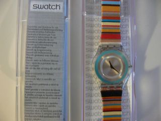Swatch Damen Uhr Skin (sfk140) Mille Linie Bild