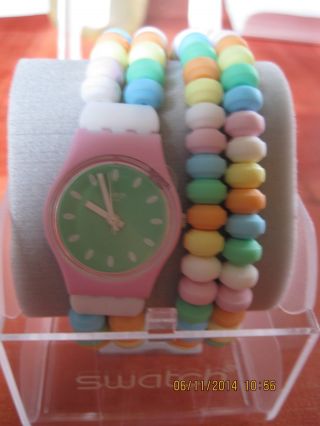 Swatch Armbanduhr Für Kinder Mädchen Ovp Bild