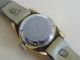 Alte Armbanduhr Arctos Automatic Incabloc Mit Lederarmband Uhr Armbanduhren Bild 4