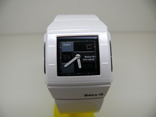Casio Baby - G Bga - 200 5134 Digital Analog Damen Armbanduhr Black White Alarm Bild