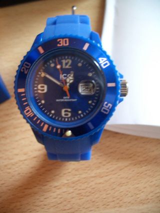 Ice - Watch Modell Si.  Be.  S.  S.  09 Blau Ovp Bild