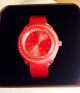 Esprit Armbanduhr,  Damenuhr,  Rot,  In Ovp Armbanduhren Bild 1