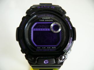 Casio Baby - G Blx - 100 3265 Mondphasen Gezeitengrafik Damen Armbanduhr Watch Bild