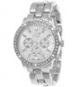 Pure Time ® Luxus Strass Damenuhr,  Damen Armband Uhr,  Chronograph Optik Armbanduhren Bild 3