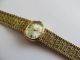 Bezaubernde Dugena Damen Armbanduhr Schweiz Mechanisch Gold Läuft Armbanduhren Bild 2