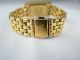 Emporio Armani Ar0124 Quarz Damenuhr Gold Sehr Edel Armbanduhren Bild 2