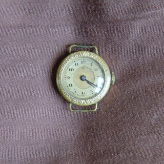 Antike Uhr Armbanduhr Damenuhr,  Vergoldet,  Mechanisch,  Für Liebhaber Bild