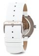 Lambretta Franco Uhr Lederarmband,  Silbern/weiß Armbanduhren Bild 1