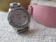 Fossil Armbanduhr Damenuhr Strass Rose Silber Rosa Leder Armbanduhren Bild 2