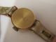 Traumschöne Antike Anker Damenuhr 585 Gold Handaufzugswerk Läuft Gut Weihnachten Armbanduhren Bild 1