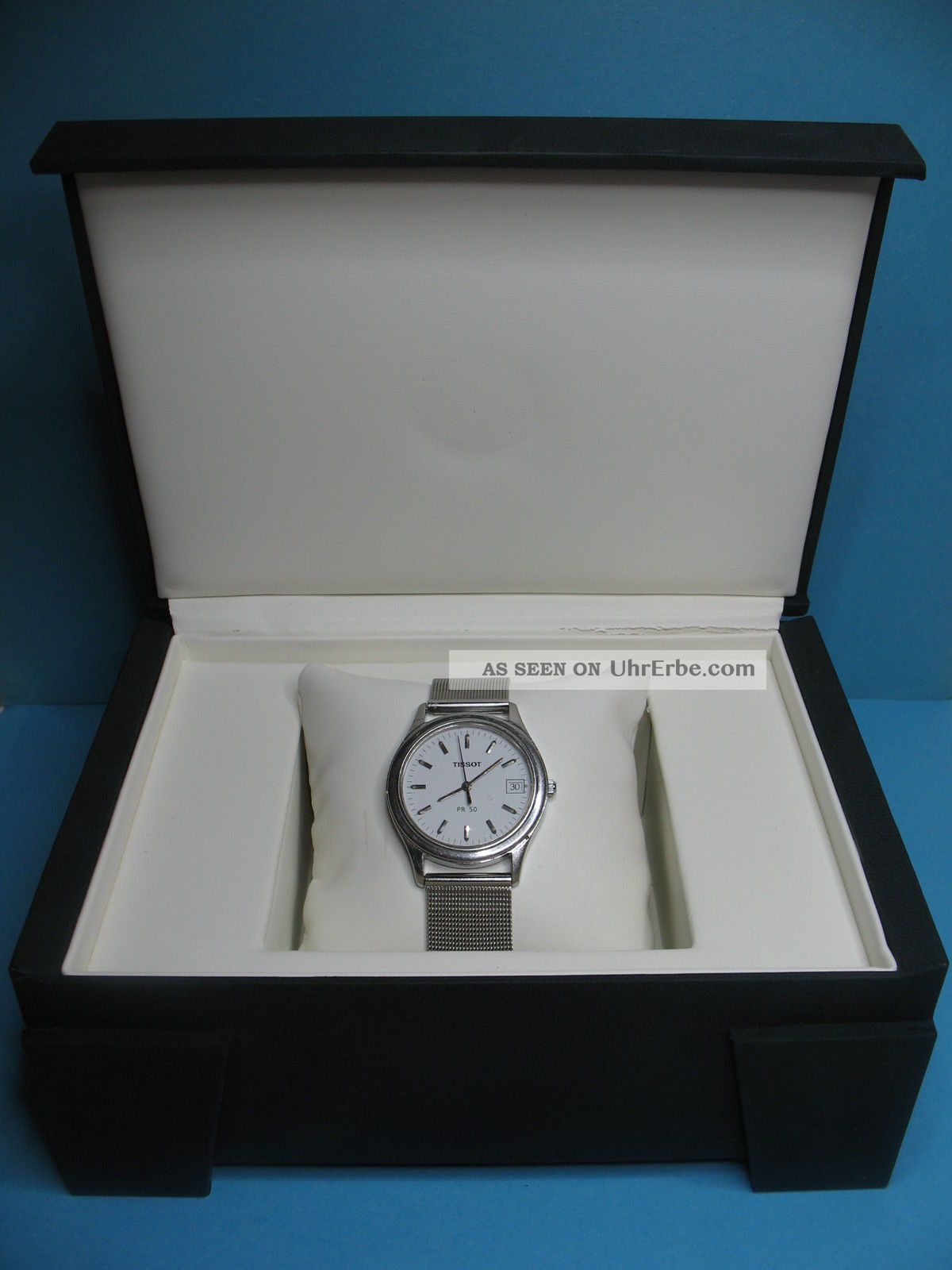 Herren - Armbanduhr - Tissot - Pr 50 - Quarz - Swiss - 50m Wasserdicht - Mit Box Armbanduhren Bild